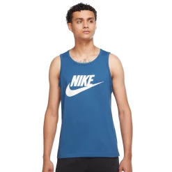 Men's Nike Sportswear Tank Top -Workout Clothes Sales Store 5983819 Dark Marina Blue