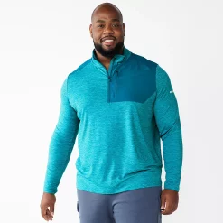 Big & Tall Tek Gear® Mixed Media Pullover -Workout Clothes Sales Store 6120272 Moroccan Teal