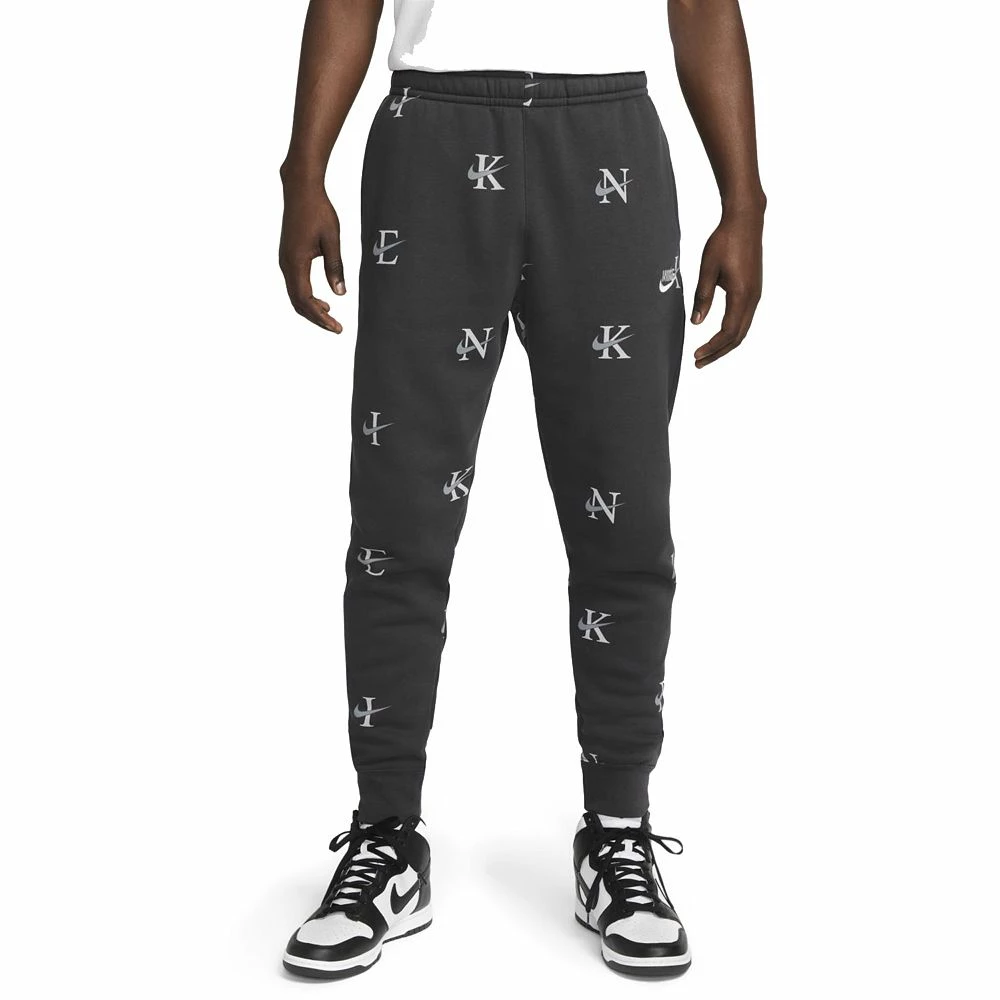 Big & Tall Nike Sportswear Club Printed Joggers 3 Big & Tall Nike Sportswear Club Printed Joggers