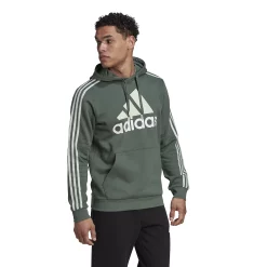 Big & Tall adidas Essential 3-Stripes Badge of Sport Hoodie 16 Big & Tall adidas Essential 3-Stripes Badge of Sport Hoodie -Workout Clothes Sales Store 6142597 ALT2