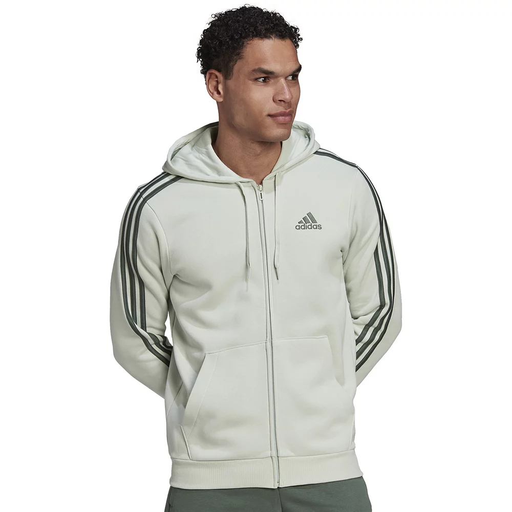 Big & Tall adidas Essential Fleece Full-Zip Hoodie 3 Big & Tall adidas Essential Fleece Full-Zip Hoodie