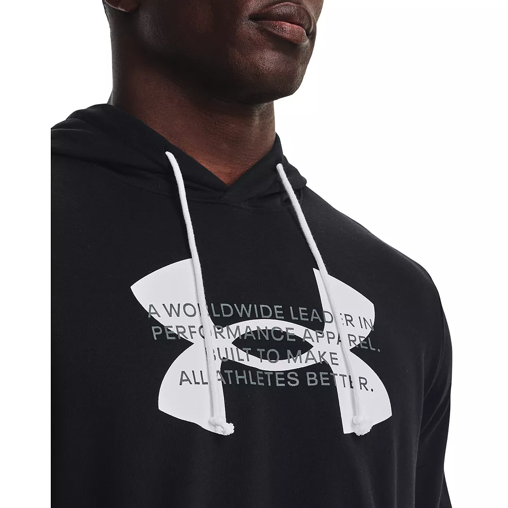 Men's Under Armour Rival Terry Logo Hoodie 7 Men's Under Armour Rival Terry Logo Hoodie - Image 5