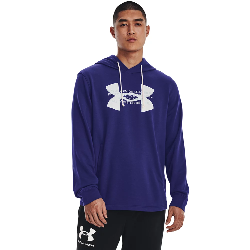 Men's Under Armour Rival Terry Logo Hoodie 3 Men's Under Armour Rival Terry Logo Hoodie