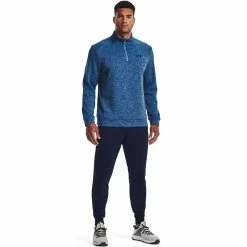 Men's Under Armour 1/4-Zip Fleece Pullover 17 Men's Under Armour 1/4-Zip Fleece Pullover -Workout Clothes Sales Store 6171456 ALT2