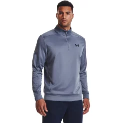 Men's Under Armour 1/4-Zip Fleece Pullover 13 Men's Under Armour 1/4-Zip Fleece Pullover -Workout Clothes Sales Store 6171456 Aurora Purple