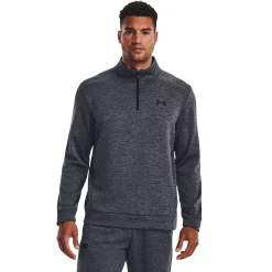 Men's Under Armour 1/4-Zip Fleece Pullover 15 Men's Under Armour 1/4-Zip Fleece Pullover -Workout Clothes Sales Store 6171456 Pitch Gray