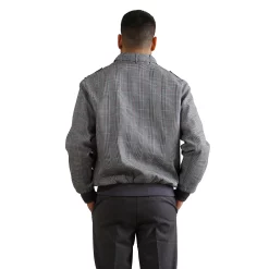 Men's Anderson Glen Plaid Iconic Racer Jacket 9 Men's Anderson Glen Plaid Iconic Racer Jacket -Workout Clothes Sales Store 6196155 ALT3