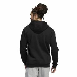 Men's adidas Liquid Foil Badge of Sport Graphic Fleece Hoodie -Workout Clothes Sales Store 6196534 ALT
