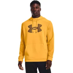 Men's Under Armour Big Logo Fleece Hoodie -Workout Clothes Sales Store 6196612 Rise