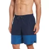 Big & Tall Nike Swim Split 9-inch Volley Shorts 1 Big & Tall Nike Swim Split 9-inch Volley Shorts -Workout Clothes Sales Store 6196704 Marina Blue