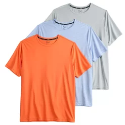 Big & Tall FLX 3-Pack Dynamic Comfort Tee Set