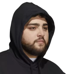 Big & Tall adidas Feel Cozy Hoodie -Workout Clothes Sales Store 6225060 ALT4