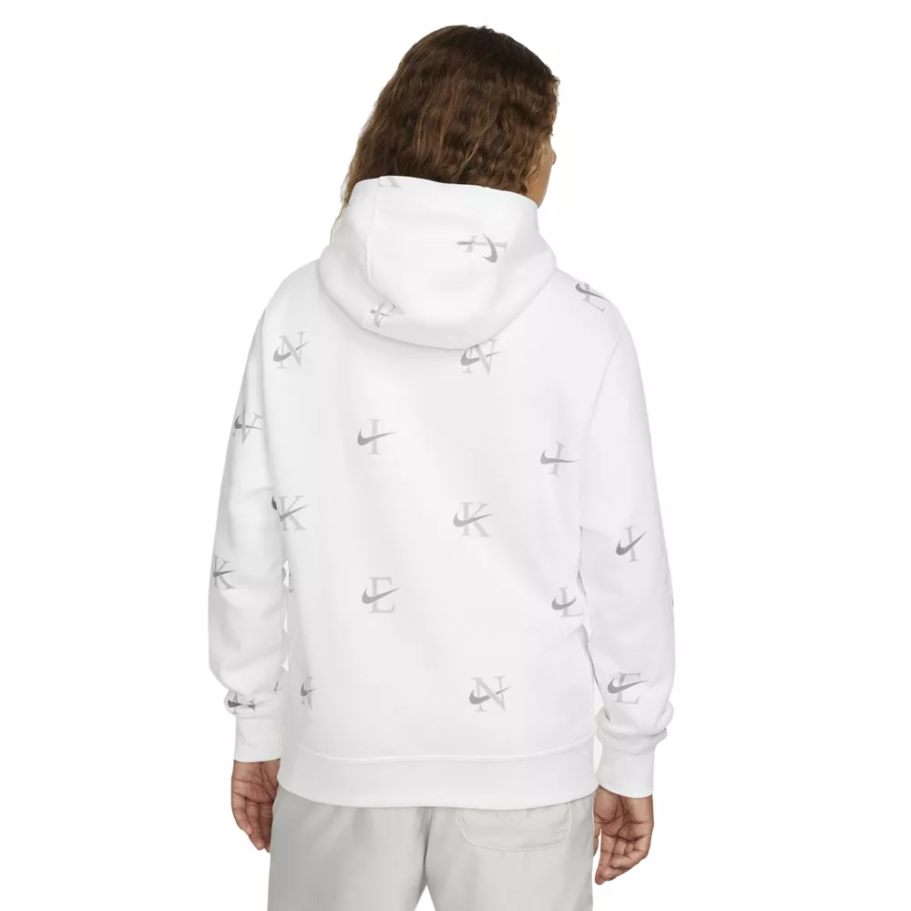 Big & Tall Nike Printed Club Fleece Hoodie 5 Big & Tall Nike Printed Club Fleece Hoodie - Image 3