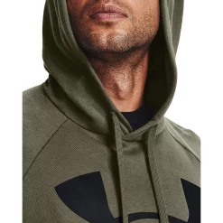 Men's Under Armour Rival Fleece Big Logo Hoodie -Workout Clothes Sales Store 6225274 ALT4