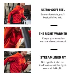 Men's Under Armour Rival Fleece Big Logo Hoodie -Workout Clothes Sales Store 6225274 ALT6