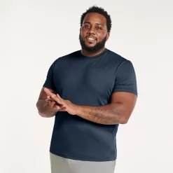 Big & Tall FLX Axis Tee -Workout Clothes Sales Store 6225715 Navy Water