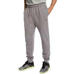 Men's Champion® Fleece Powerblend Jogger Pants -Workout Clothes Sales Store 6225782 Oxford Gray