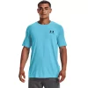 Big & Tall Under Armour Sportstyle Tee -Workout Clothes Sales Store 6225879 Fresco Blue